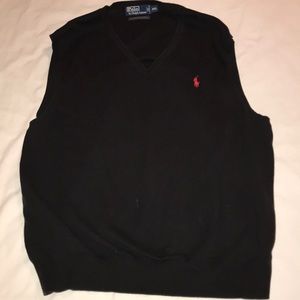 Black Sweater Vest